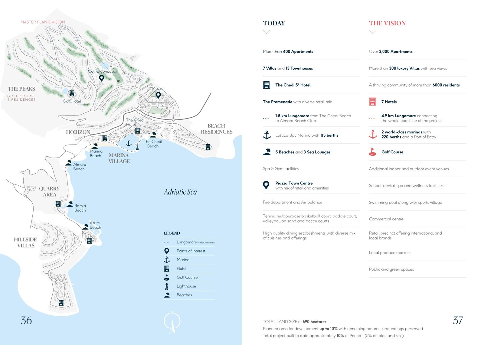 Luštica Bay — Marina Village Residences, Luštica Peninsula